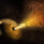 Supermassive black hole gobbled up a star in the 1980s, and high schoolers helped discover it