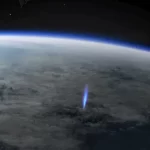 Rare Phenomenon! ‘Blue Jet’ Lightning Spotted From International Space Station
