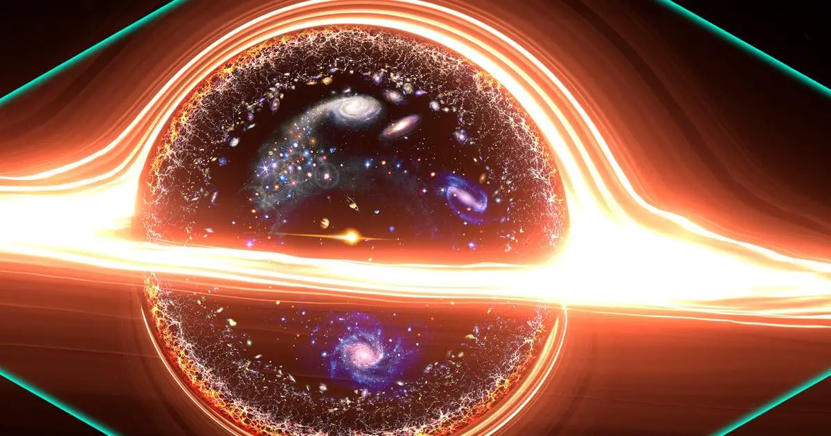 Our Entire Universe May Exist Within a Black Hole