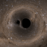 Shortly Before They Collided, two Black Holes Tangled Spacetime up Into Knots