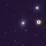 A celestial entity, initially thought to be a galaxy, turns out to be a black hole aimed straight at Earth