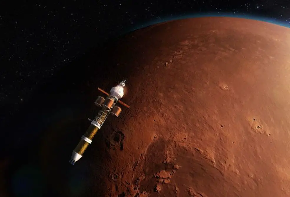 A Thermal Nuclear Propulsion System That Could Reach Mars within 3 Months