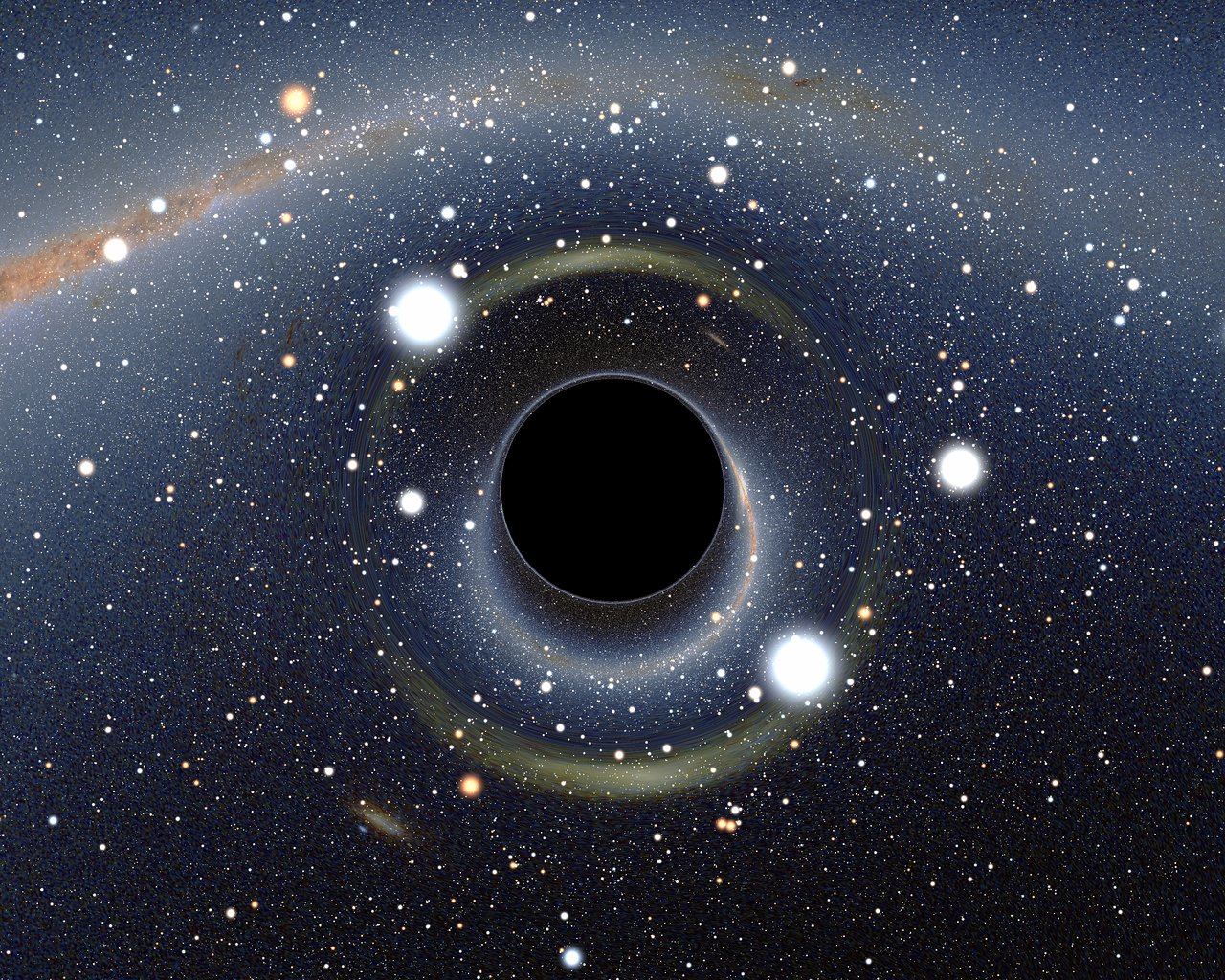 A star transformed into a black hole instead of exploding