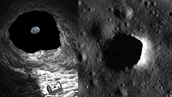 Underground cave found on the moon could provide safe shelter for future lunar explorers