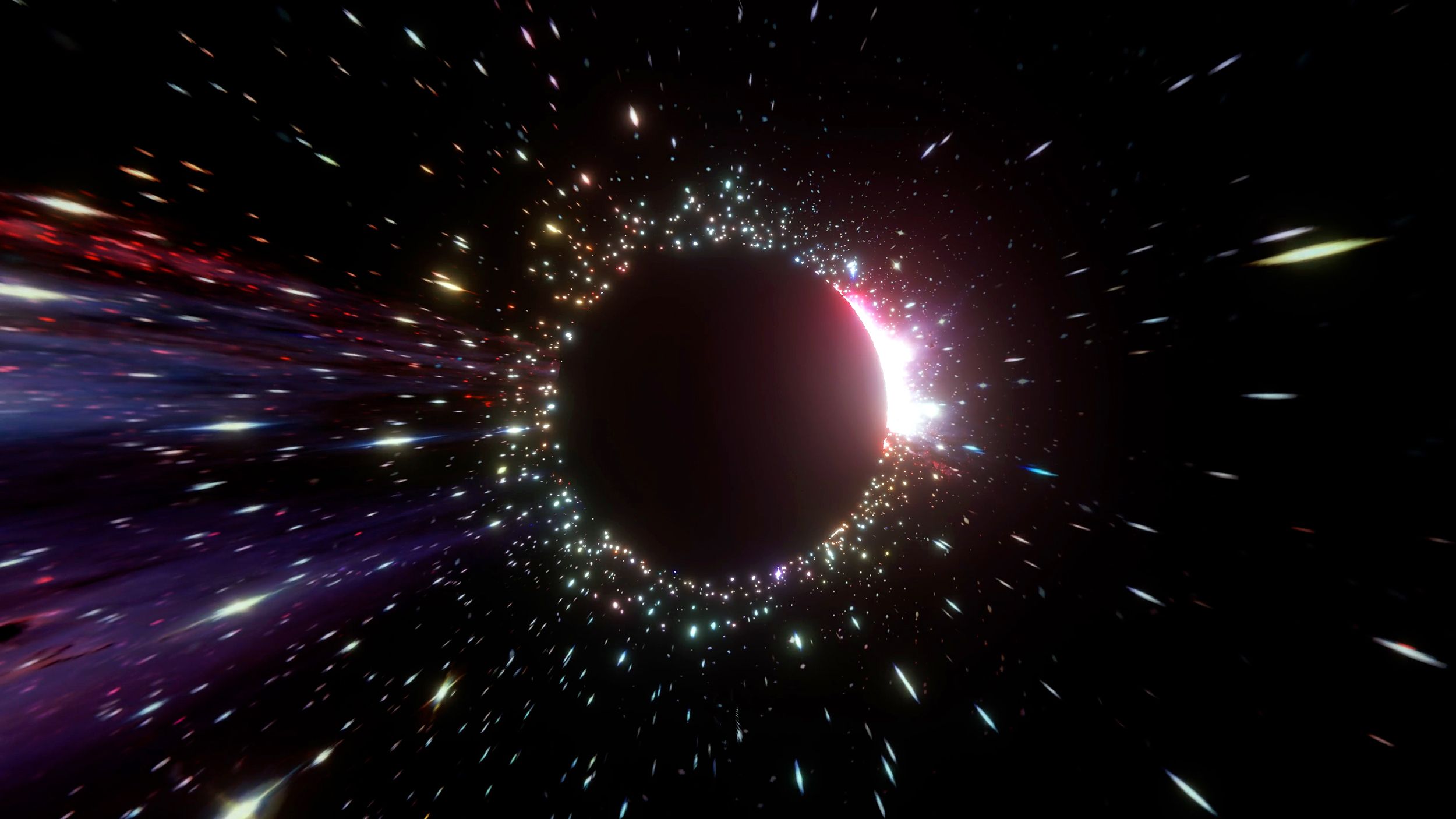 Our universe might have been born from a black hole in another cosmos, not a Big Bang