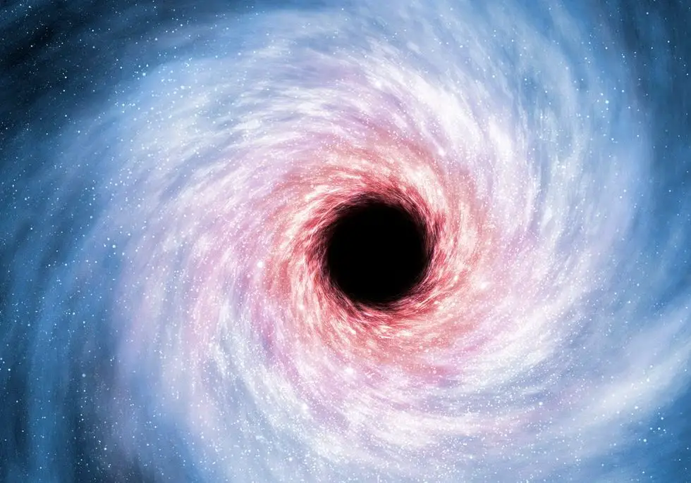 A black hole found rotating at a near-speed of light, it may be spinning space itself