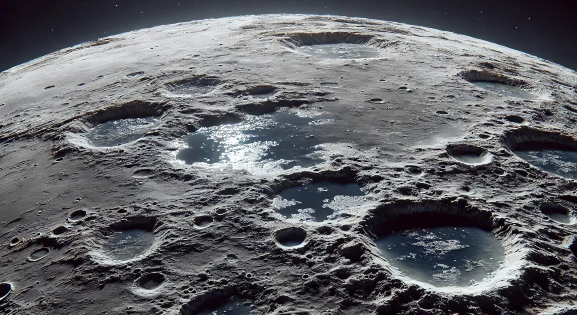 Scientists find 300 billion tons of water in glass beads on the Moon