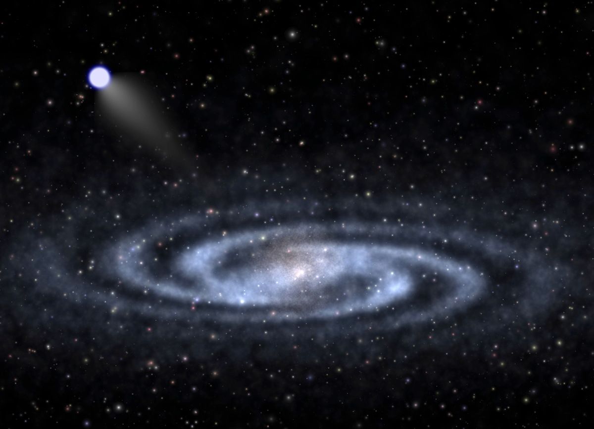 Hypervelocity object breaks free from the Milky Way, racing at 1 million MPH