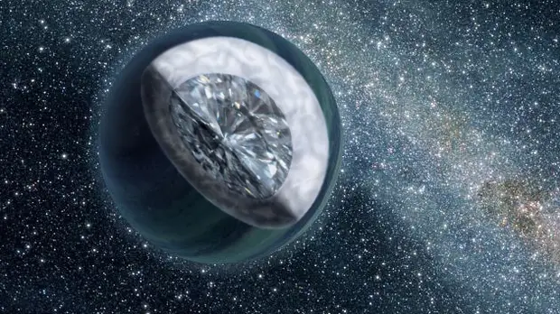 Could entire planets be made of diamonds? Scientists think so